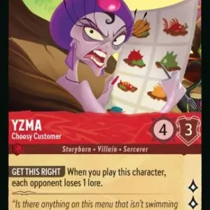 Yzma - Choosy Customer - Foil (Lorcana Attack of the Vine!)[Foil Common - 110/207] - Sikker handel