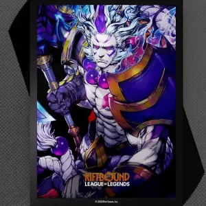100 Lommer! Riftbound League of Legends TCG Set 02 Spiritforged 2 Spirit Blossom Darius - Deck Protector Art Sleeves *Sale*[Deck Protector RB-02AS02-EN] [810155274528] - Premium kvalitet