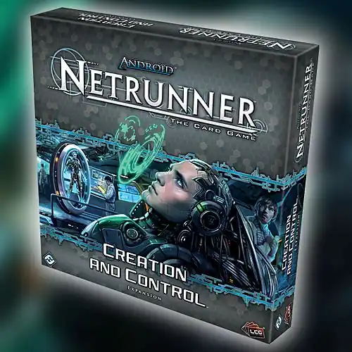 Ekstra rabat | Android Netrunner - Deluxe Expansion Creation and Control - Sci-Fi Murder/Mystery Card Game - 2013 FFG *Rare*[FFG Kortspil] [9781616617028]