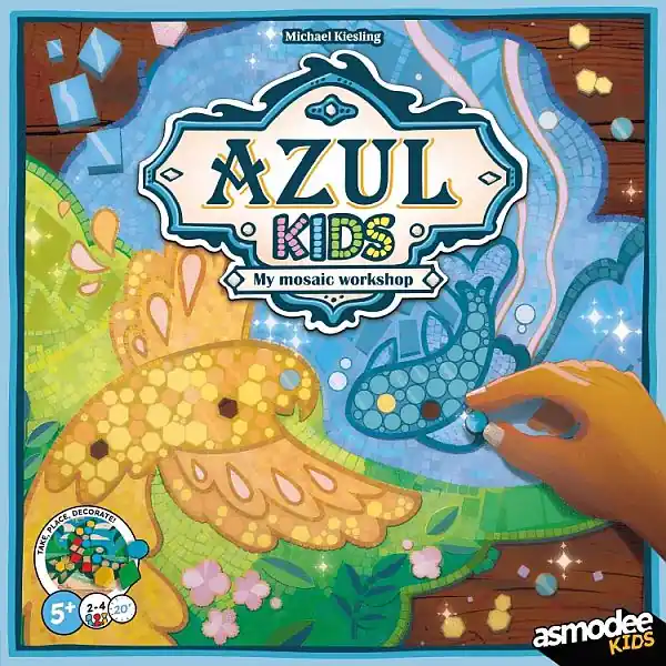 Azul Kids (Dansk/Nordic) - Board Game[Brætspil AMDAZK0101NOR] [3558387006063] - Topkvalitet