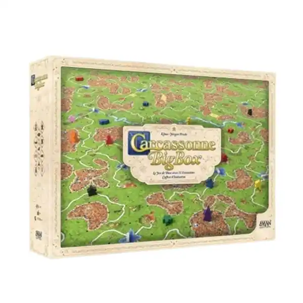 Stærkt tilbud - Carcassonne (Engelsk) - Big Box Refresh (2025)[Brætspil HIGCARCBB0102EN] [841333116675]