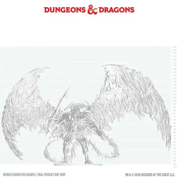 D&D Dungeons & Dragons - Nolzur‘s Marvelous Miniatures Balor WZK90912[Rollespilsfigur] [634482909126] | Tidsbegrænset