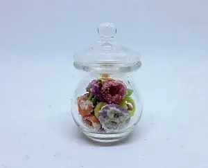 Lav pris - Glass with sugar rings
