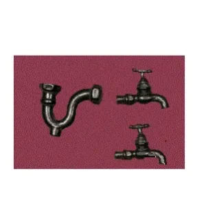 Nyhed - Faucet set, silver