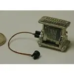 Toaster, "electric" unpainted metal | Spar mere