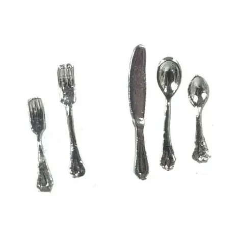 Stærkt tilbud - Cutlery "silver" 5 pieces = 1 place setting