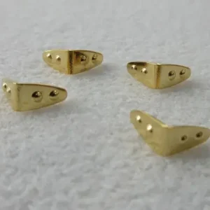 Eftertragtet | Suitcase angle bracket, "gold" 4 pcs.