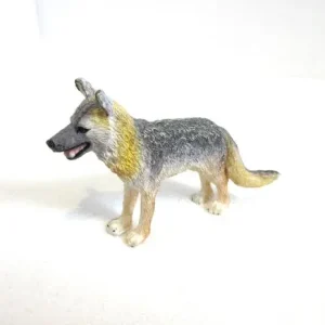 Wolf, resin - Tilbudspris