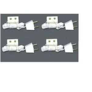 Premium - Extension cord, single, 4 pcs.
