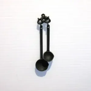 Bedste pris | Holder m/ 2 sorte øsere, metal