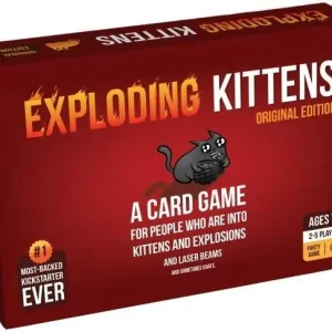 Exploding Kittens, Original Edition, DK - Dagens tilbud