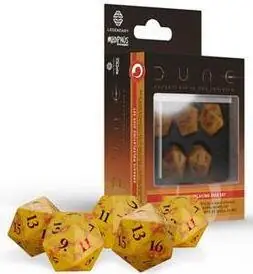 Superpris - Dune Adventures in the Imperium Dice Set - Arrakis