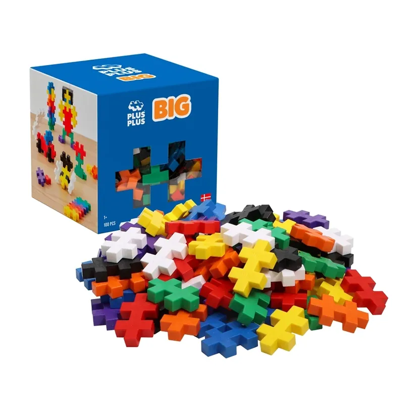 Plus-Plus BIG Basic / 100 pcs | Populært produkt