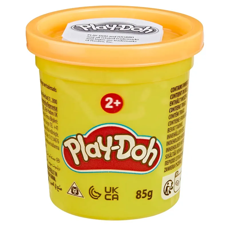 Outlet - Play-Doh Modellervoks Single Can 85g, Orange