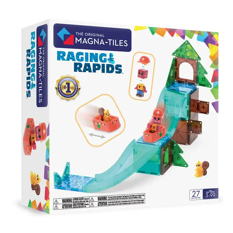 Magna-Tiles Skovflodsrafting, 27 Dele - Kundernes valg