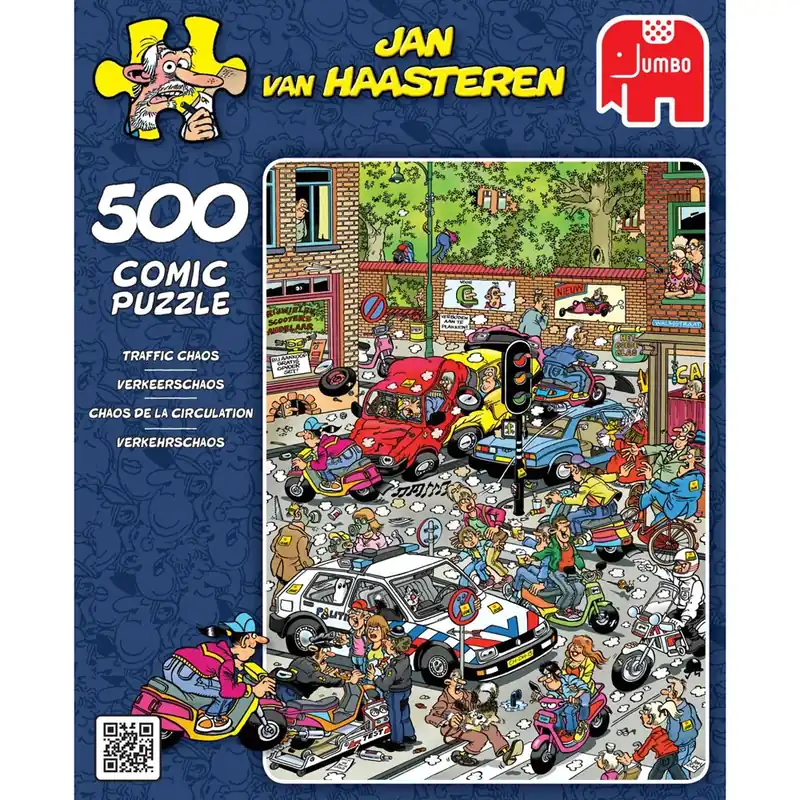 Scooter Scramble - 500 Brikker - Fabrikspris