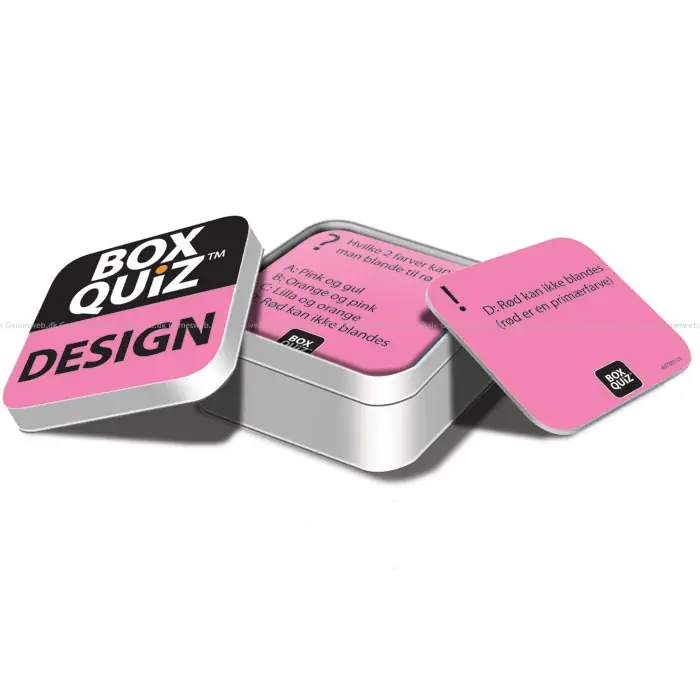 Box Quiz Design | Sikker betaling