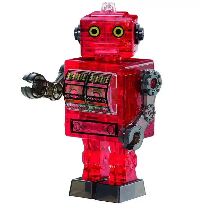 Bestil i dag - Robot - 3D Crystal