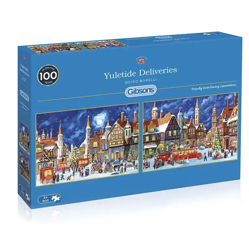 Yuletide Deliveries - 2 x 500 brikker | Høj kvalitet