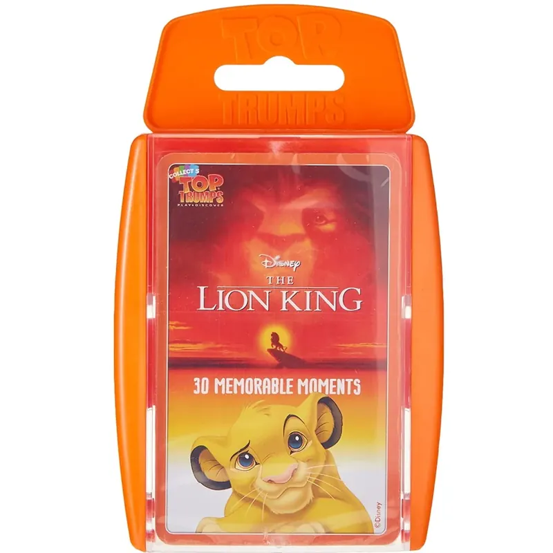 Begrænset antal - Lion King Top Trumps