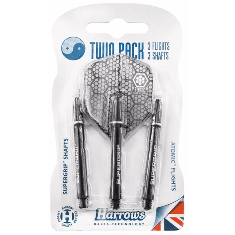 Leveres hurtigt | Dart twin pack (black/silver)