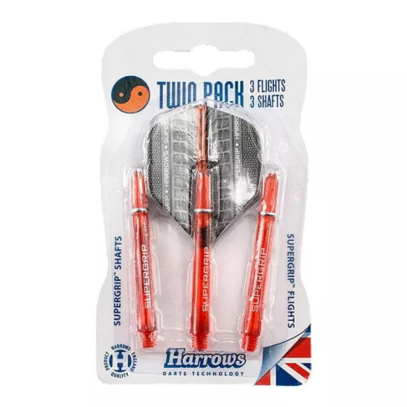 Tidsbegrænset tilbud - Dart twin pack (orange supergrip)