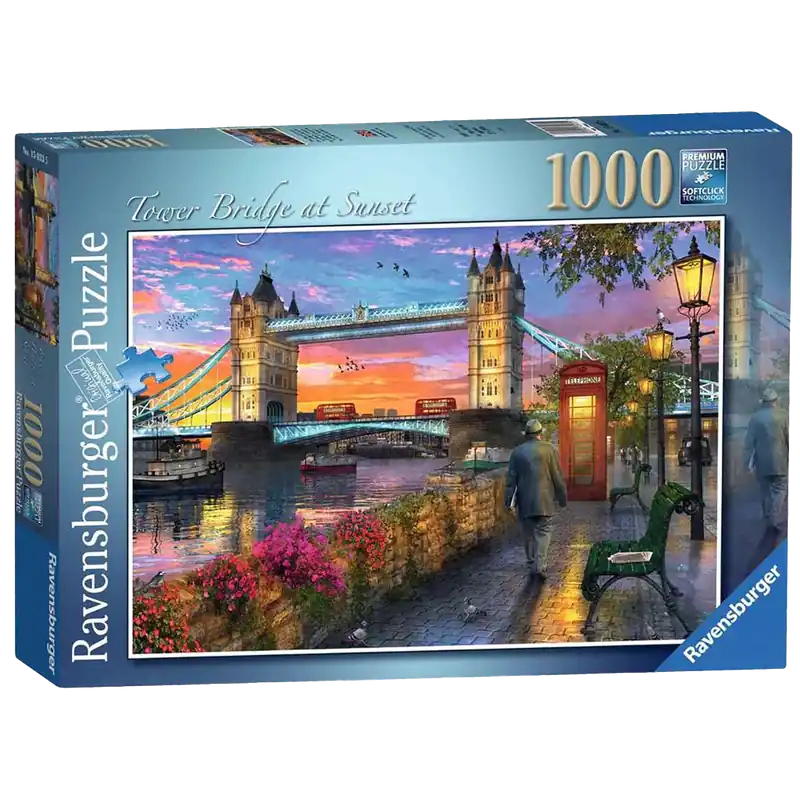 Tower Bridge At Sunset - 1000 brikker | Høj kvalitet