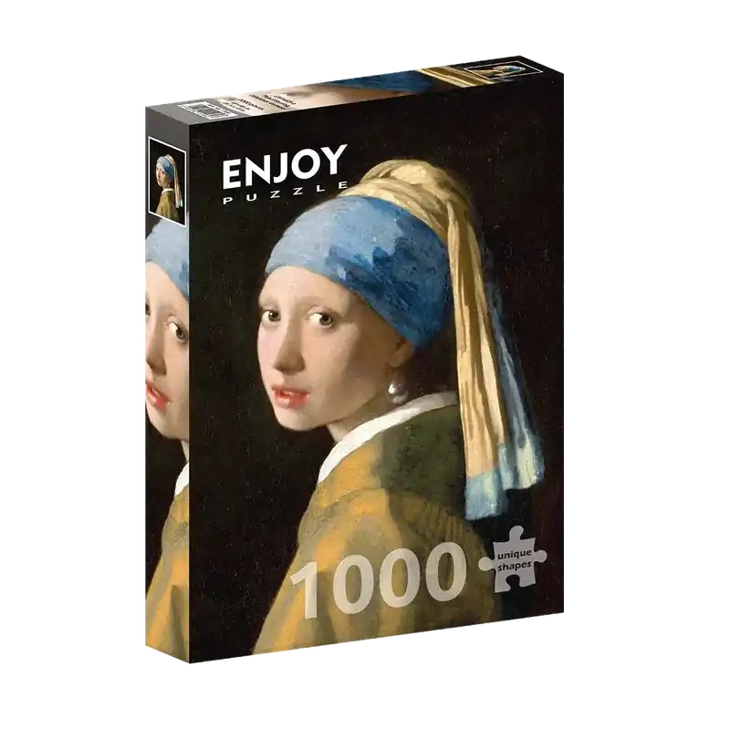 Begrænset lager - Vemeer Girl With a Pearl Ear Ring - 1000 brikker