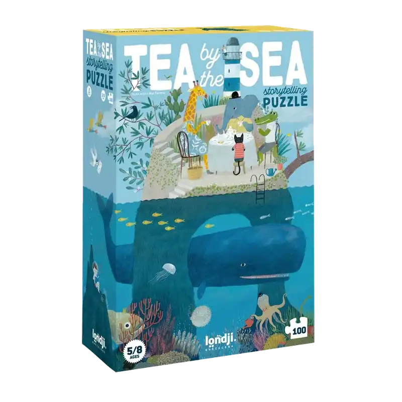 Direkte fra fabrikken | Tea By the Sea - 100 brikker