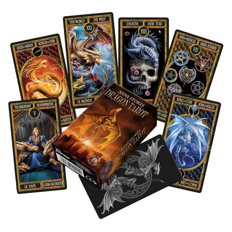 Drage tarotkort (Anne Stokes) - Nyt produkt