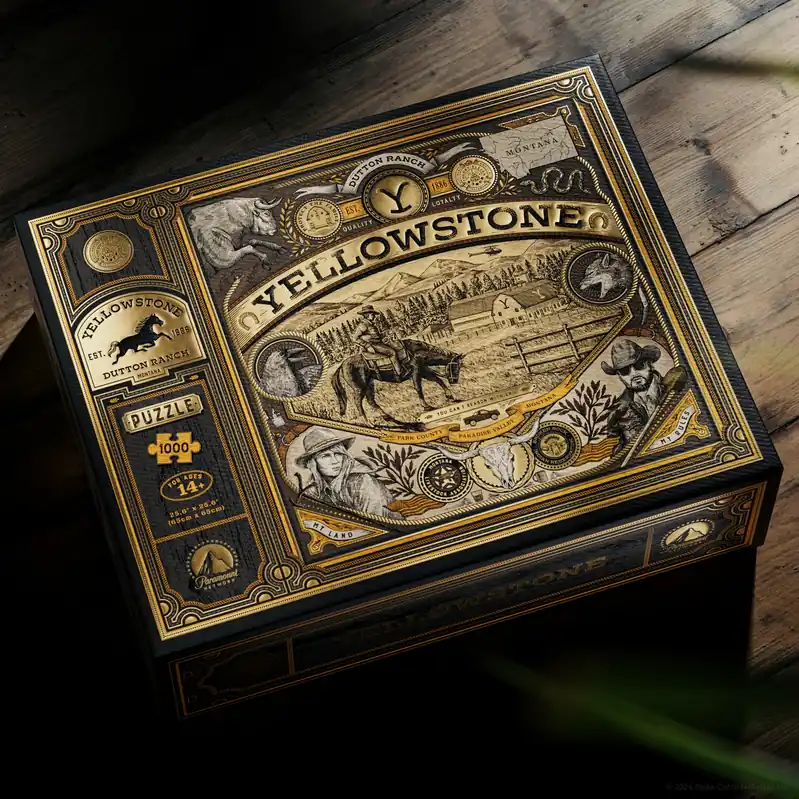 God pris - YELLOWSTONE Puslespil - 1000 brikker
