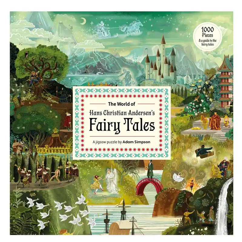 The World Of Hans Christian Andersen Fairy Tales - 1000 Brikker - Premium