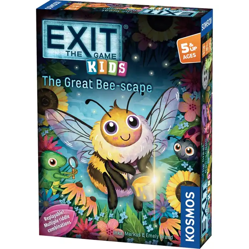 Netop tilføjet - Exit Kids The Great Bee-Scape (Engelsk)
