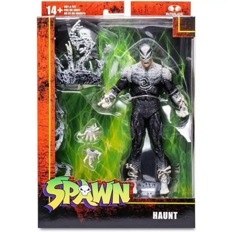 Godt tilbud - Spawn McFarlane Toys Spawn Comic Haunt Spawn Action Figure set