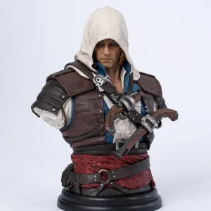 Nyt i sortimentet - ASSASSIN‘S CREED BLACK FLAG - Edward - Scale Bust 1/4 19.7m