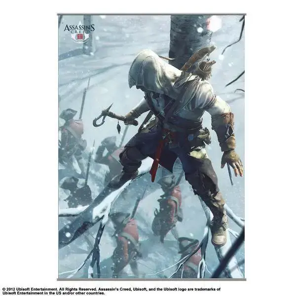 ASSASSIN‘S CREED III WALL SCROLL 2 - Sikker handel