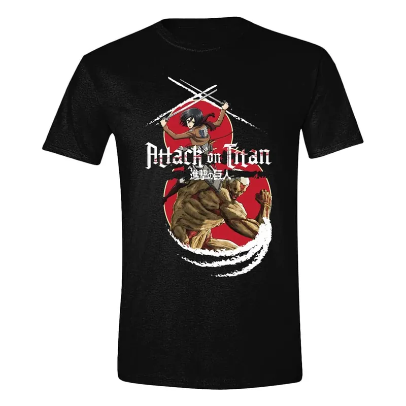 Attack on Titan T-Shirt Mikasa Titan Size S | Særtilbud