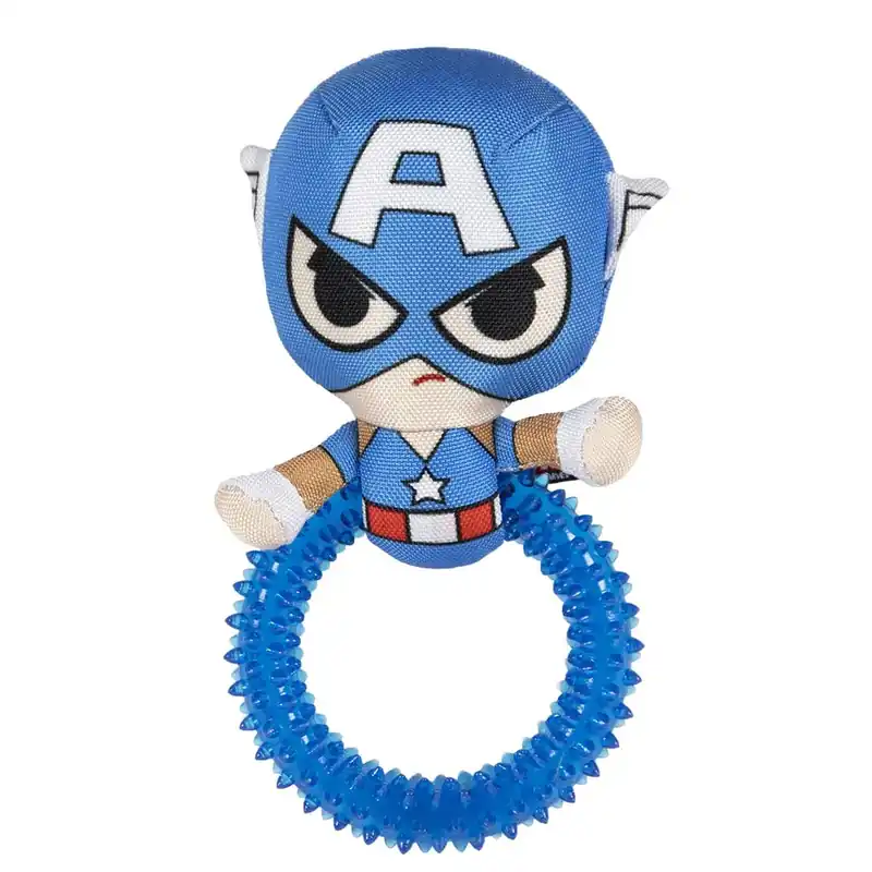 AVENGERS - Captain America - Legetøj - Bidering til hund | Toppris