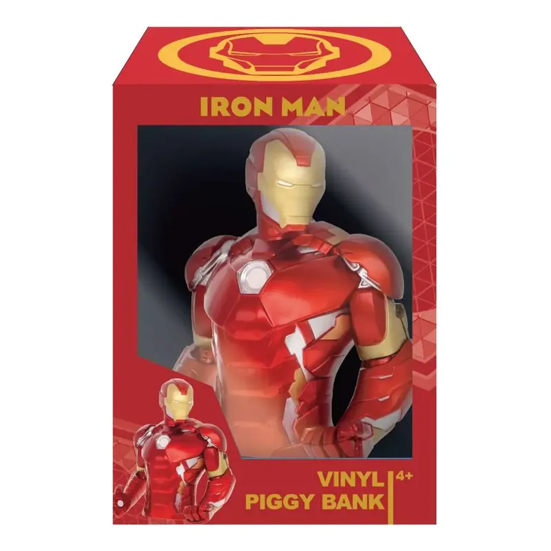 AVENGERS IRON MAN BUST BANK DELUXE BOX SET - Nedsat pris
