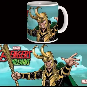 AVENGERS VILLAINS LOKI MUG - Tidsbegrænset