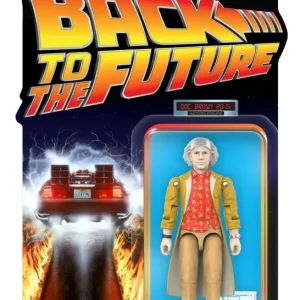 Back to the Future ReAction+ Action Figure Wave 02 Dr. Emmett Brown (2015) - Direkte fra fabrikken