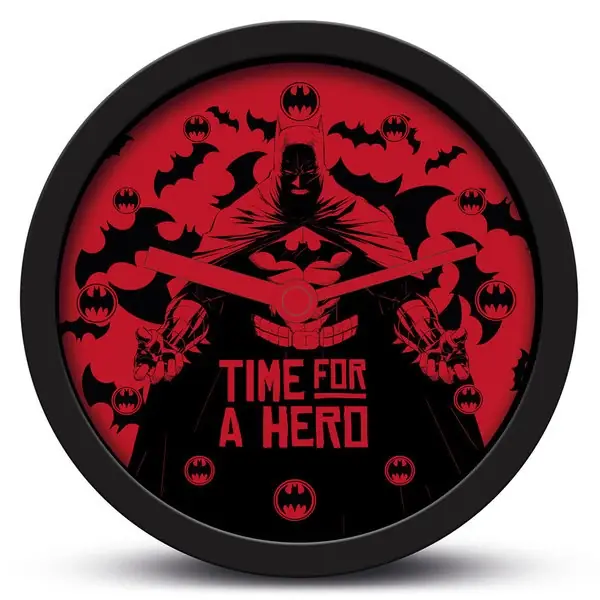 BATMAN - Time For A Hero - Desk Clock 16cm | Spar mere