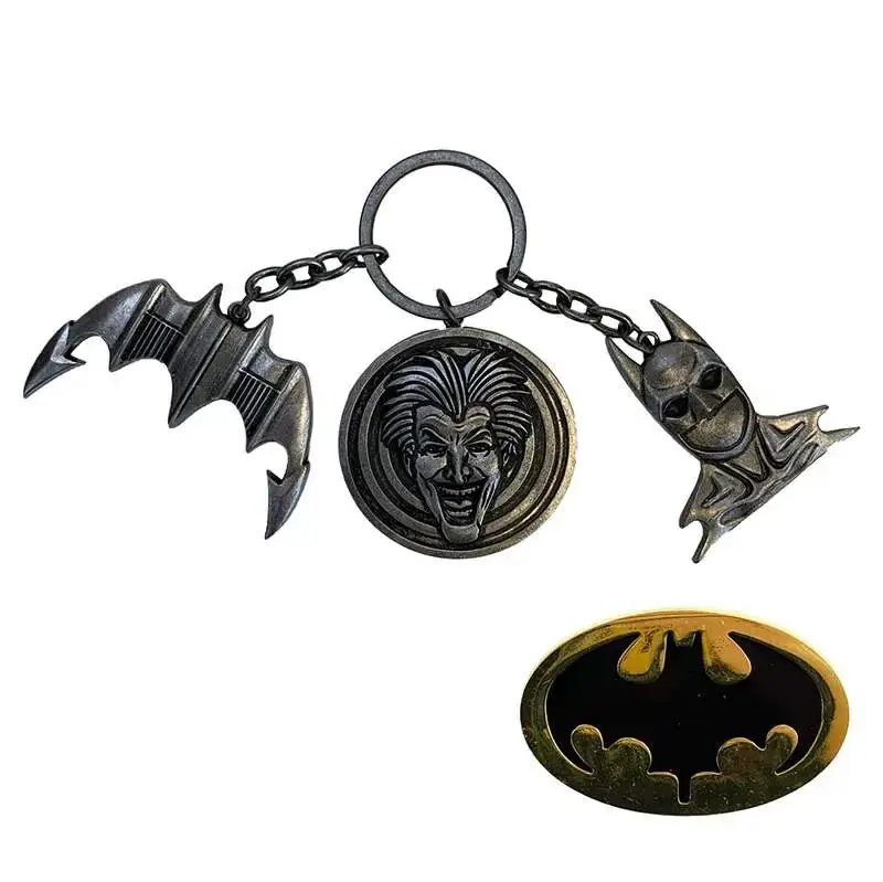 BATMAN 1989 CHS KEYCHAIN+PIN SET | Direkte fra fabrikken