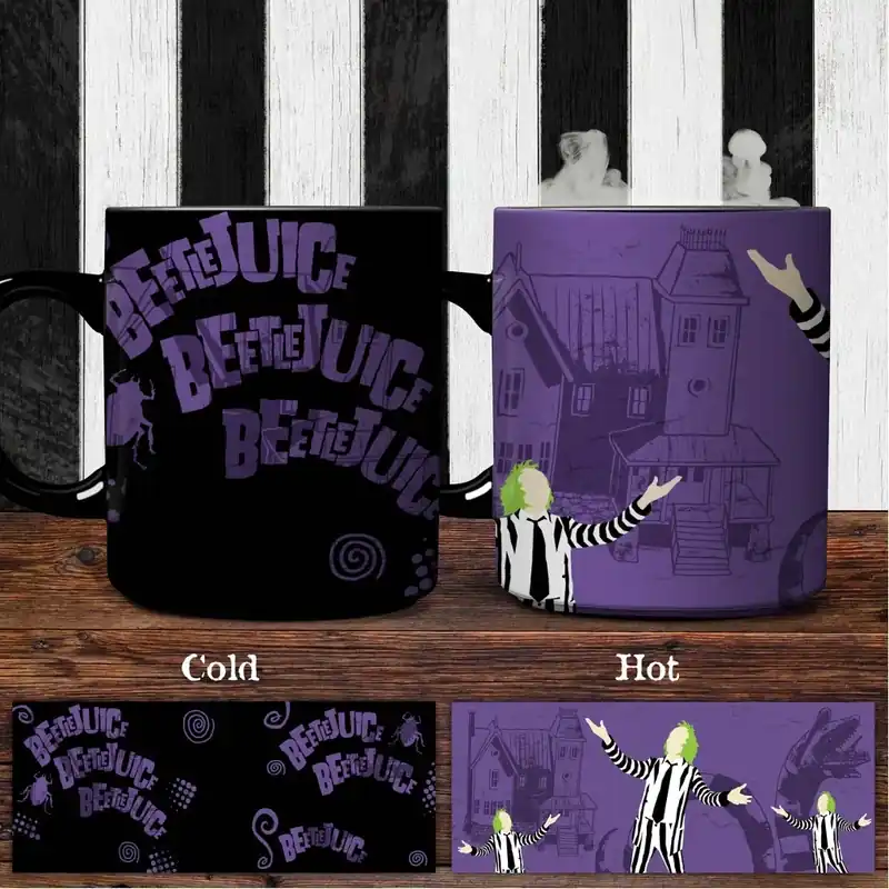 BEETLEJUICE - Beetlejuice - Heat Change Mug 300ml | Topprodukt
