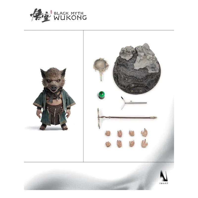 Black Myth Wukong Action Figure 1/6 Wukong Zhu Bajie 24 cm | Rabat