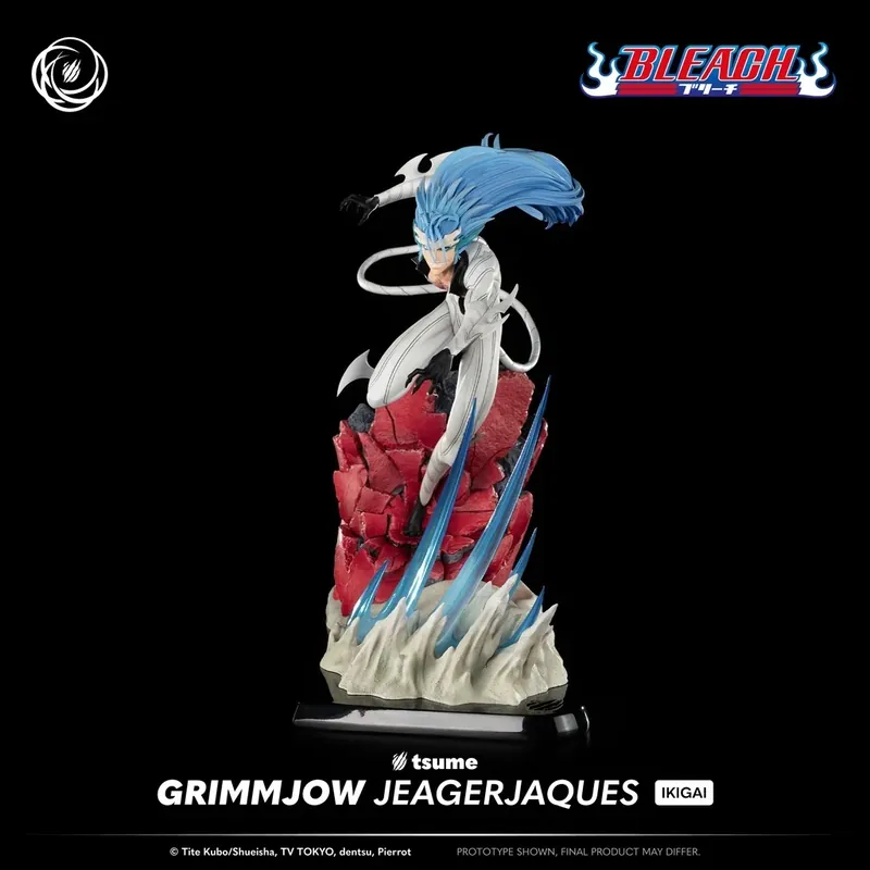 BLEACH - Grimmjow - 1/6 Scale Resin Statue By Tsume 36cm | Eftertragtet