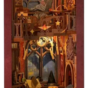 Klar til levering | Book Nook Flame Common Room 23 x 11 cm