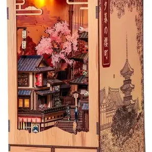 Book Nook Twilight Sakura Path 23 x 12 cm - Tidsbegrænset tilbud
