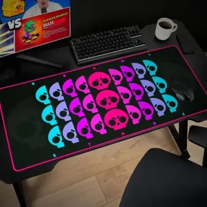 Brawl Stars XXL Desk Mat Skull - Premium