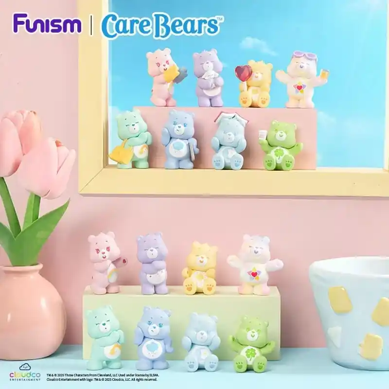 CARE BEARS - Little Things Series - Blind Box 6 Set of 3 Figures - Køb nu
